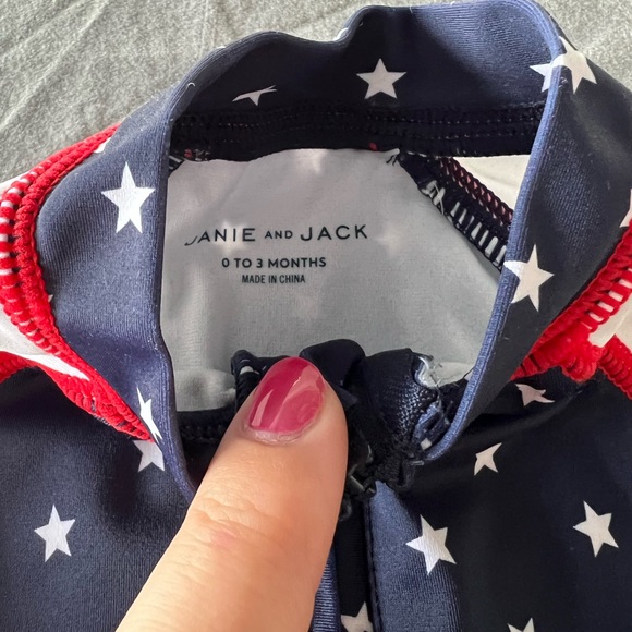 Janie and Jack Swim Outfit - size 0-3 - Brand New - Picture 2 of 2